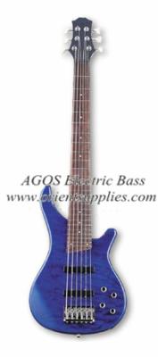 43" Electric Bass 6 string JB bass solidwood wholesale AGB43-JB3