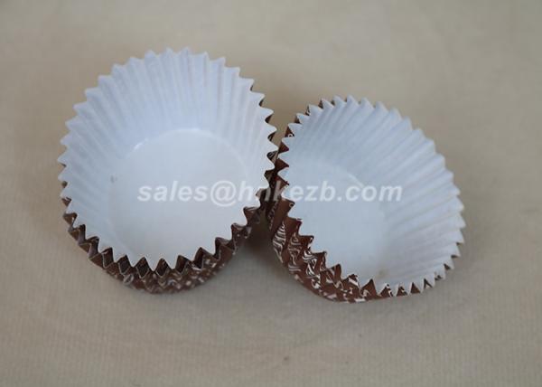 Custom Corrugated Ice Cream Paper Cups / Baking Paper Cups Logo Printed