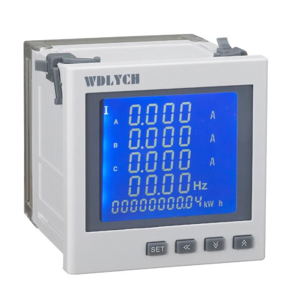 Microprocessor Multifunction Energy Meter 2 Ways Energy Pulse Output