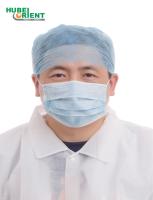 Capuchon médical jetable non tissé PP/SMS à dos élastique pour homme