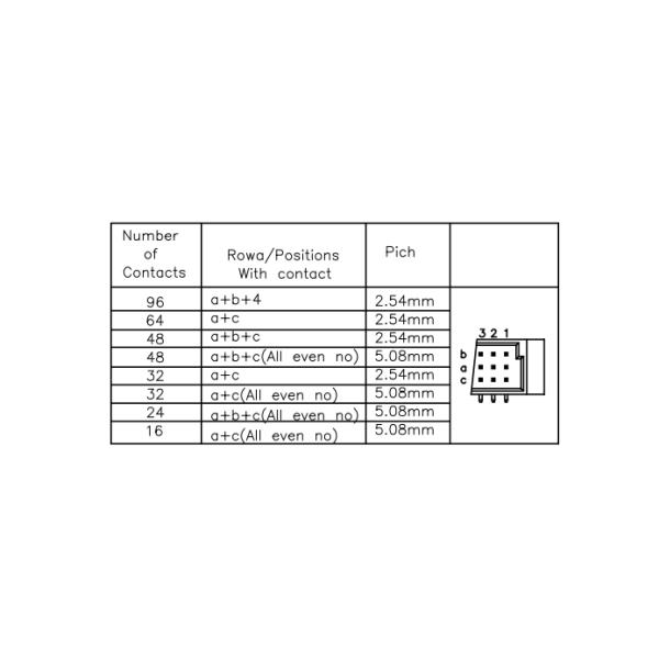 DIP Socket Pitch 2.54mm 3*10P PBT PCB Header Connector
