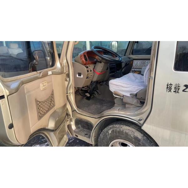 Used Toyota Bus 23 Seats Front Engine Used Coaster Sealing Window Manual Transmission