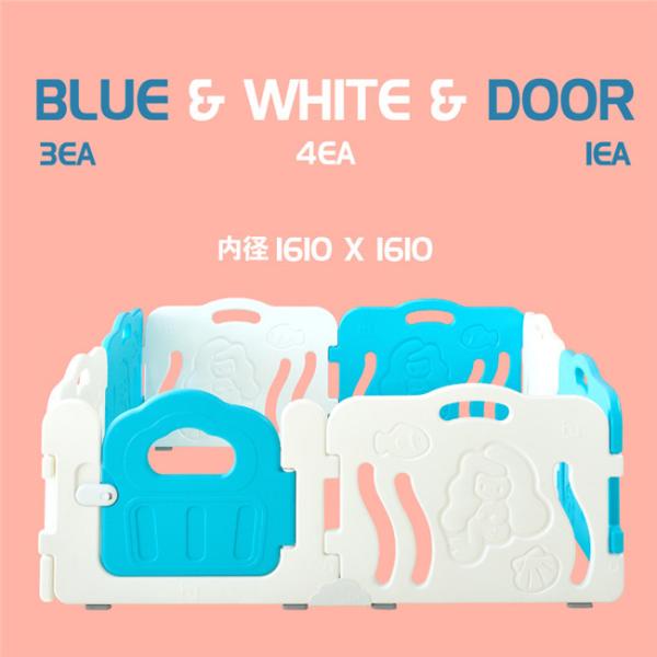 Free Combination Baby Safety Play Yard Indoor Folding Plastic Mermaid Playpen