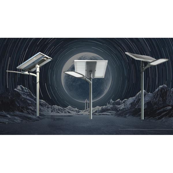 18V 100W 170Lm/W Solar Panel Road Light , 8000Lm Led Solar Street Light
