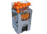 Máquina alaranjada espremida fresca do Juicer que alimenta e que corta o sistema