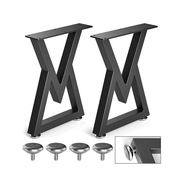 Stylish Creative Iron Desk Feet Simple Table Legs Dining Room Hardware Stand Furniture Table Leg