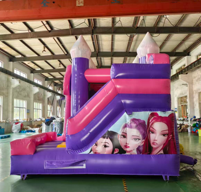 Commercial Grade K-POP Demon Hunters Inflatable Bounce House Customizable for Kids Outdoor Party with Blower Rental Bouncy House