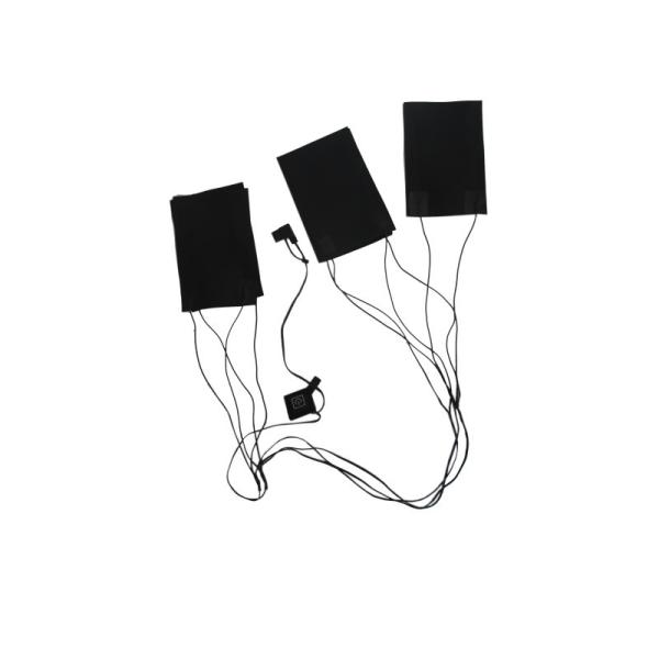 Hoja lavable de Graphene de la calefacción eléctrica para la chaqueta caliente del plumón