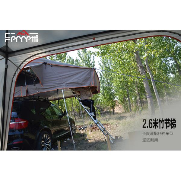 4WD Adventure Truck Roof Top Tent with One Bedroom in Field Game Style and Camouflage