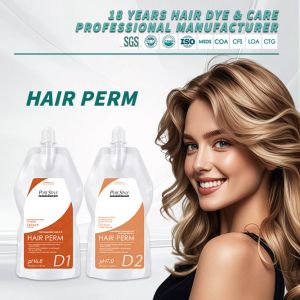Moisturizing Curling Cream  Nourishing Hair Perm Products OEM Hair Perm Lotion Hair Dye Factory