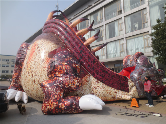 China Factory Inflatable Dinosaur Slide/Commercial Inflatable Dragon Slide/Custom Inflatable Amusement Park for Sale