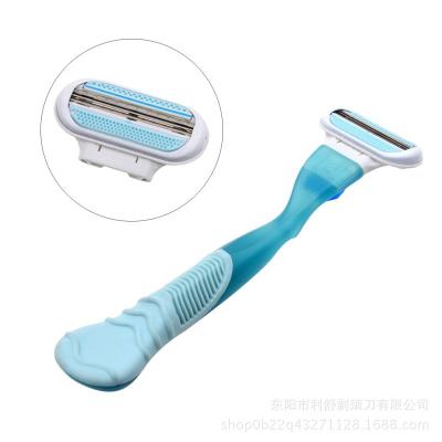 Hot Sale Personal Touch Disposable Razor Womens Face Shave Razor with replaceable blade refills