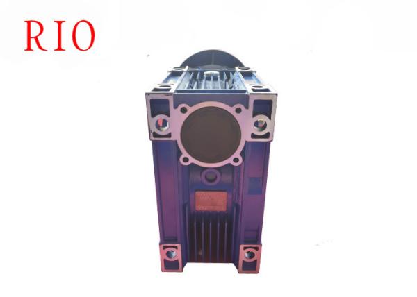 Compact Aluminium Body Worm Gearbox Rv90 High Output Torque stably running