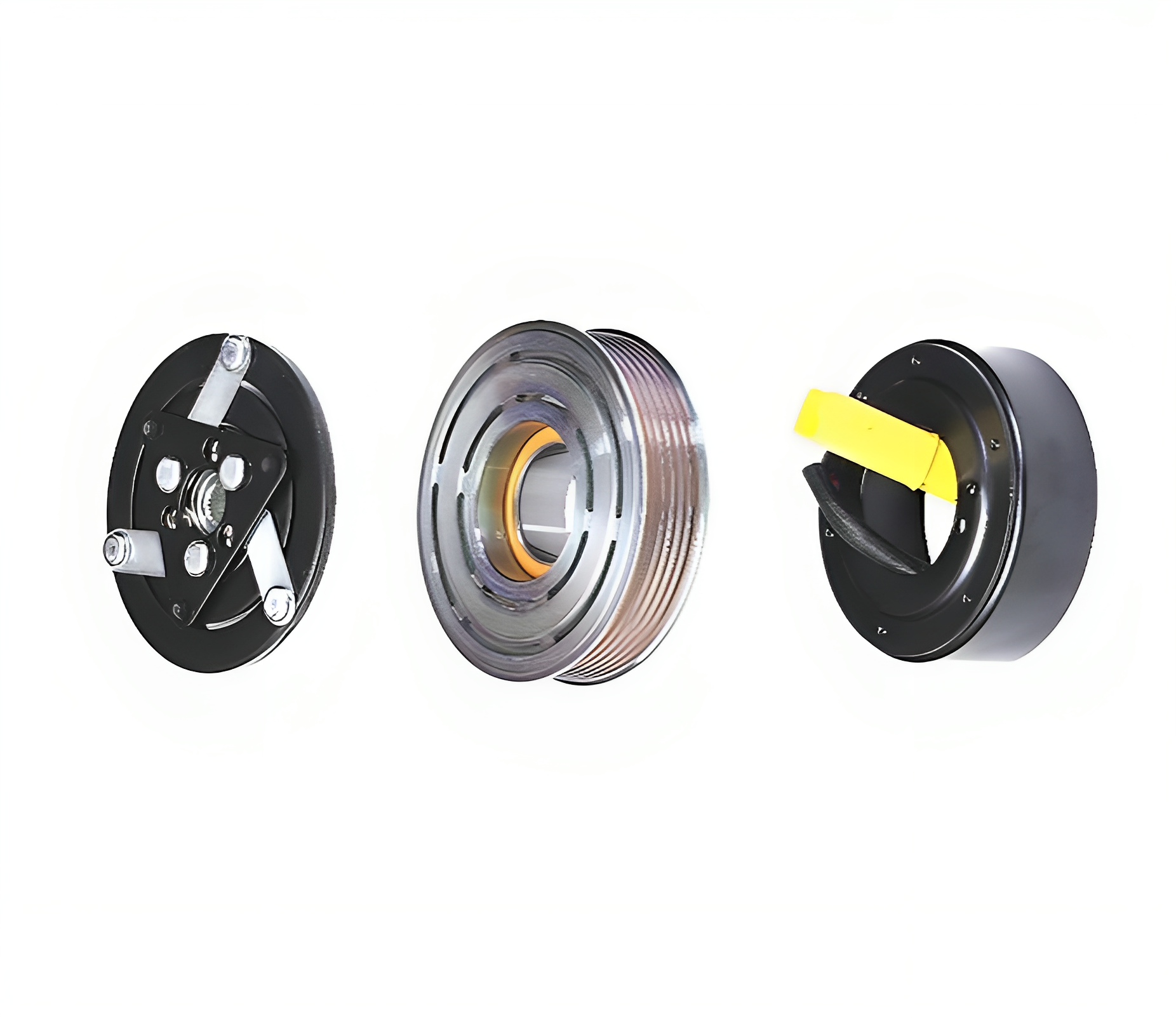 New Refrigeration Magnetic Clutch PEUGEOT 408 1.6T 12V Coil Hub Bearing Pulling Car Air Conditioning Compressor