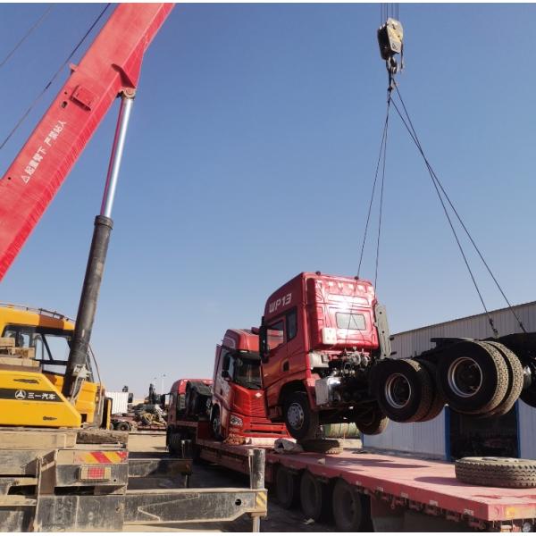 Ручная коробка передач Использованные тягачи 350-540 л.с. 6х4/8х4 Привод Использованный тягачий прицеп