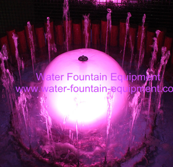 Mini Indoor Water Fountains Programme Musical Type SS Material Including Nozzles Lights Pumps