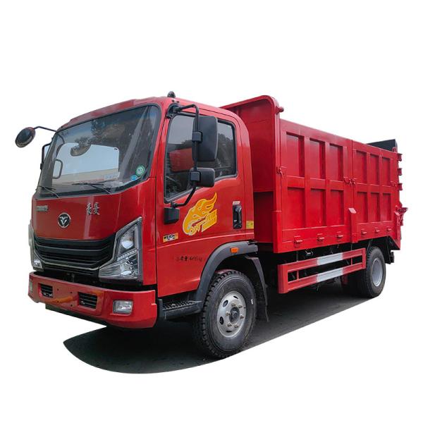 Sinotruk 4x2 Tipper Building Material Truck Hydraulic Cylinders Mini Dump Trucks
