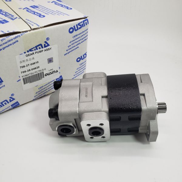 Gear Pump Assy 708-3T-04610 /708-35-04620 for KOMATSU PC78US-6