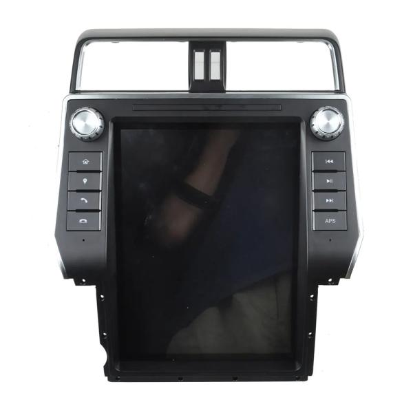 Сенсорный экран Автомобильный DVD GPS навигация Android 13 8+128GB Для Toyota Prado 2018