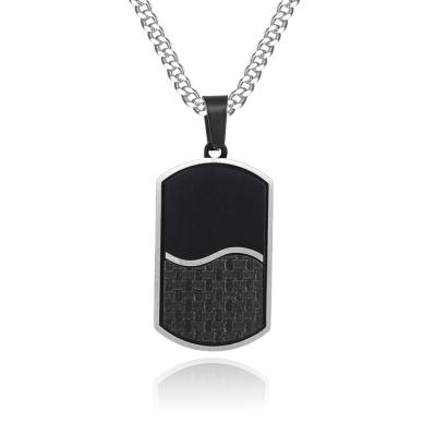 2025 en stock Produits en forme carrée Pendants pour hommes Collier pour hommes Avec expédition rapide