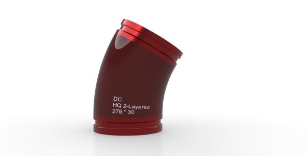275 X 30 Pipe Elbow Double Layered For High Pressure Pipe Hydraulic Wear Elbow