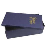 Cajas de regalo de cartón grueso a medida para embalajes de almacenamiento de bebidas para botellas de vino