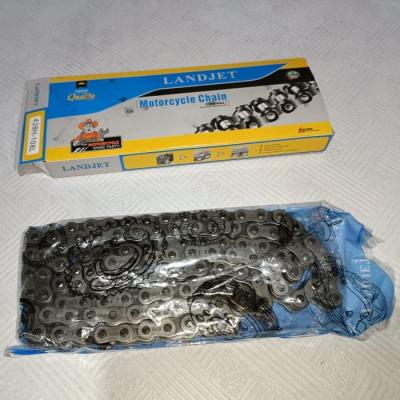 428H-108L Alloy / Iron Motorcycle Roller Chain Affordable Spare Parts