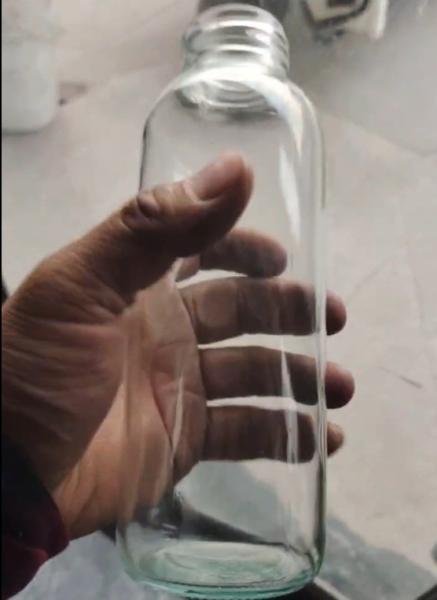 350ml High Borosilicate Material Water Cup with Stainless Steel Lid
