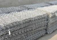 Fio galvanizado Mesh Stone Retaining Wall Cages de 80mmx100mm Gabion