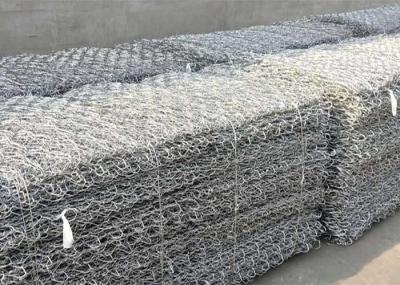 Fio galvanizado Mesh Stone Retaining Wall Cages de 80mmx100mm Gabion