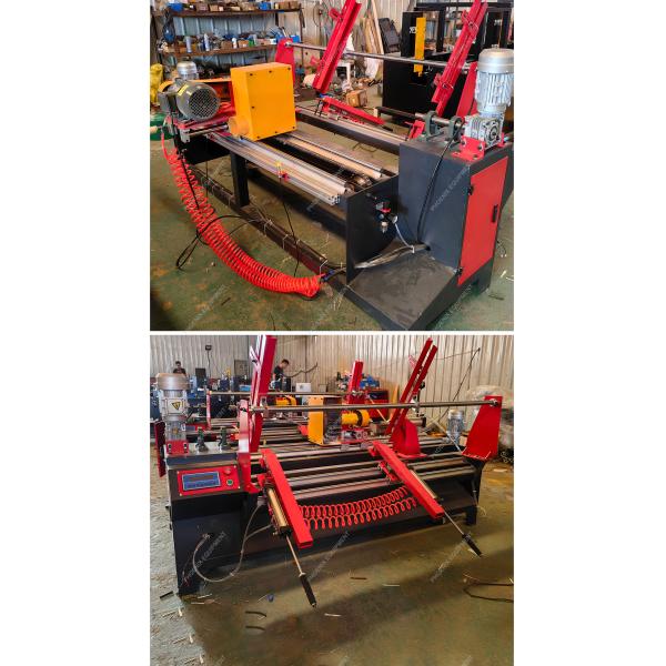 1.5kw Fully Automatic Cylindrical Round Rod Polishing Machine for Furniture Wood