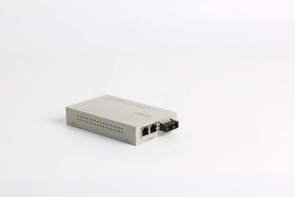 2 1000m Rj45 1 1000m Fx Ports Fiber To Ethernet Converter AC220V
