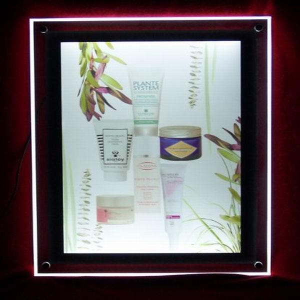 hot sale led slim light box/ crystal led light box/ led advertising light box