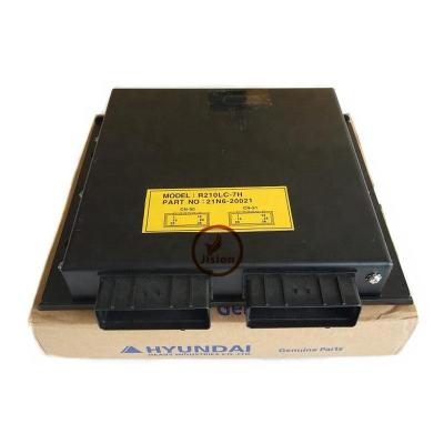 Controlador 21N6-20021 21N6-20020 do processador central da máquina escavadora das peças de substituição de R210LC-7H Hyundai
