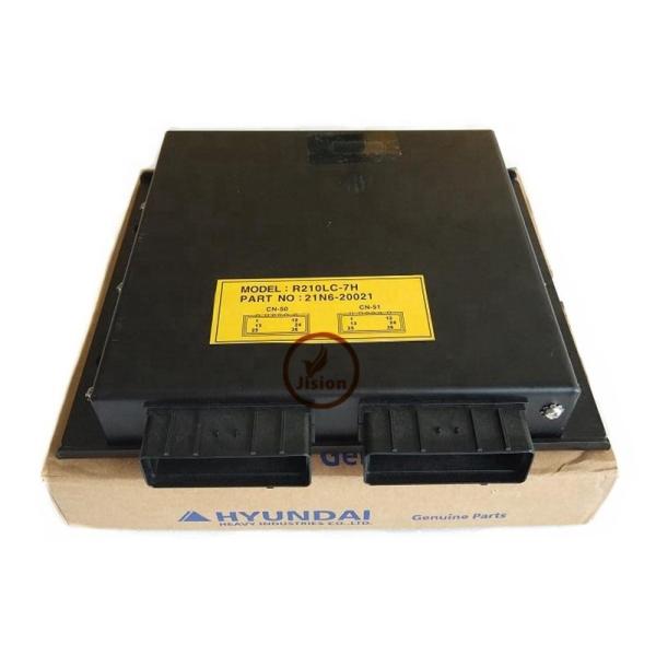 Controlador 21N6-20021 21N6-20020 do processador central da máquina escavadora das peças de substituição de R210LC-7H Hyundai