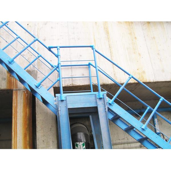GRP FRP Staircase Handrail for Step Staircase Ladders in Industrial Design Style