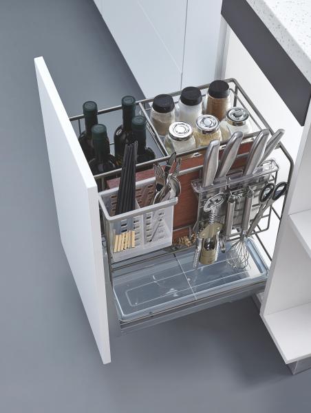 Cuadro de cubiertos para la cocina para almacenamiento de botellas