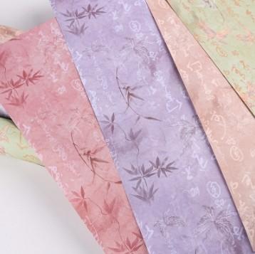 Bamboo Butterfly Ancient Style DIY Flower Arrangement Flower Packaging Paper