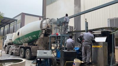 Intelligent Cement Mixer Drums Cleaner With Maximum Working Pressure 1600 Bar