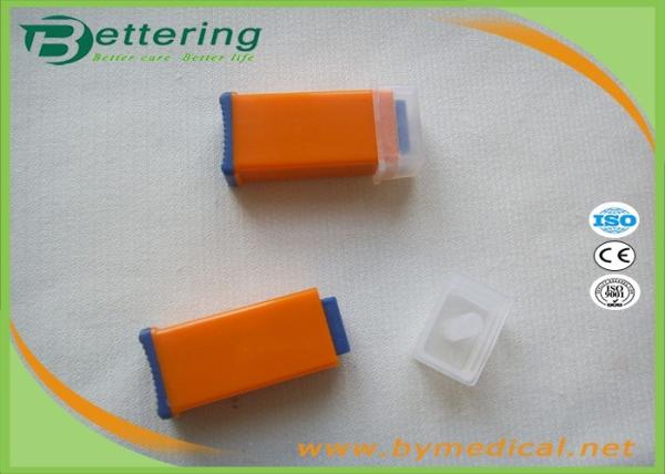 21G Red Colour Sterile Pressure Activated Safety Blood Lancet Blood Sample Needle Asepsis Blood Collector