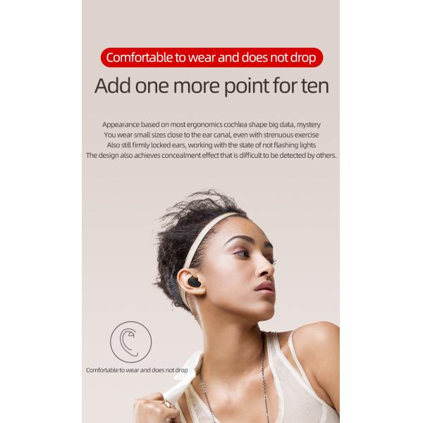 BT5.2 Earhook Style True Wireless Stereo Earphone Sports For Phone