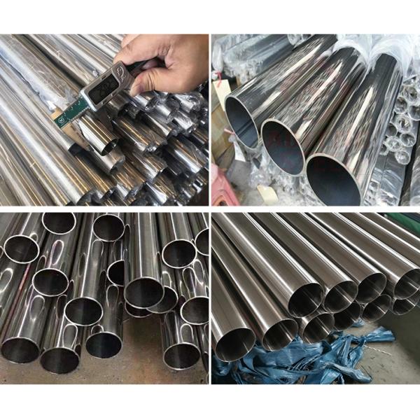 TP304 Welded SS Steel Pipe Tube Polished 309S 6 - 12M