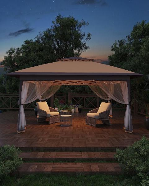 Experience the Future of Outdoor Living with Aluminum Patio Pergola's Modular Expansion and Smart Integration