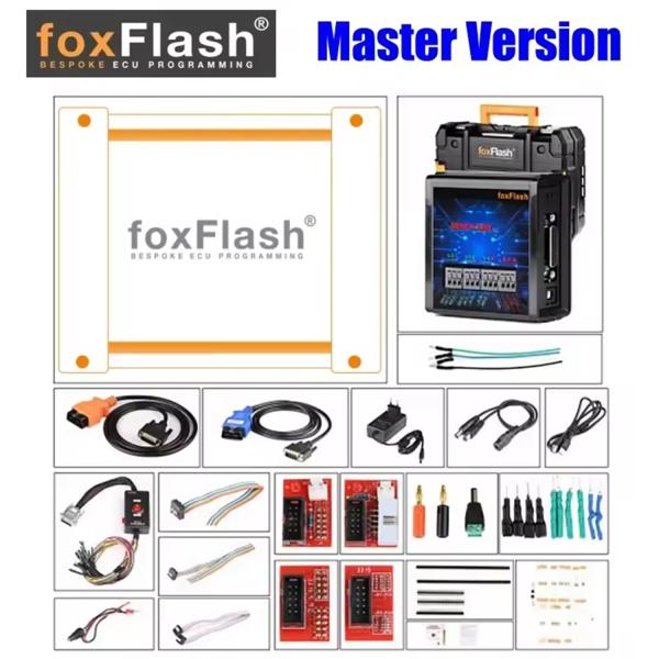 Foxflash ECU TCU Programmer Master Version con 5 modos OBD BDM JTAG