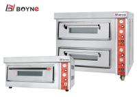 La pizza Oven With Fast Heating Temperature del gas controlado se aplica a la cocina de Commerical