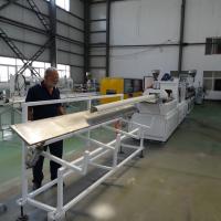 Shenzhen HYPET PVC/Plastic Square/Half Round Rain Gutter Production Line Half Round Rain Water Gutter Machine Manufacturer