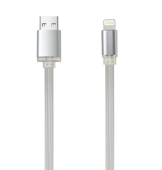 Silicone USB Cable with Quick Charging Capability and Customized OEM Support