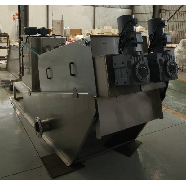 Раствор для очистки воды Отходы грязи Обезвоживание Винтовой пресс для убойной машины