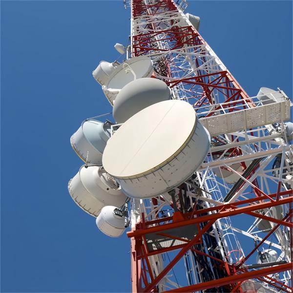 25 35 45 55 60 m Base autoportante Radio Transmission Pylon Wifi Récepteur Acier Télécommunication Tour de communication à quatre pattes