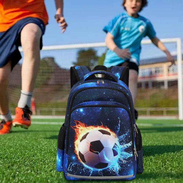 12 X 4.3 X 15 Inches Kids School Backpack With Pencil Case And Insulated Lunch Backpack